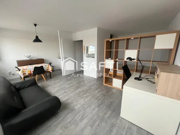 Talence - Appartement de 36m² hab vendu libre avec parking couvert