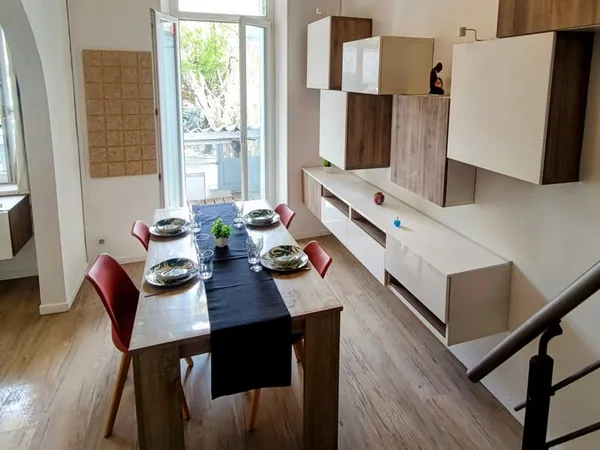 T2/3 avec jardin 57 m²