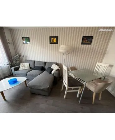 Appartement meublé T3 avec parking, toutes charges incluses