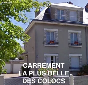 Colocation - maison - chambre avec douche privee