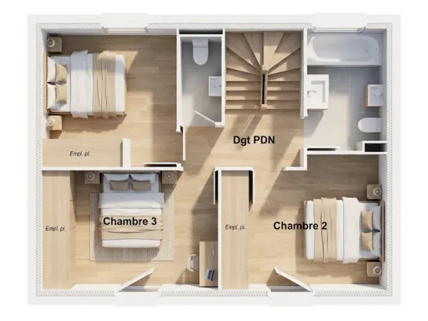 Maison neuve 5 pièces 105 m²
