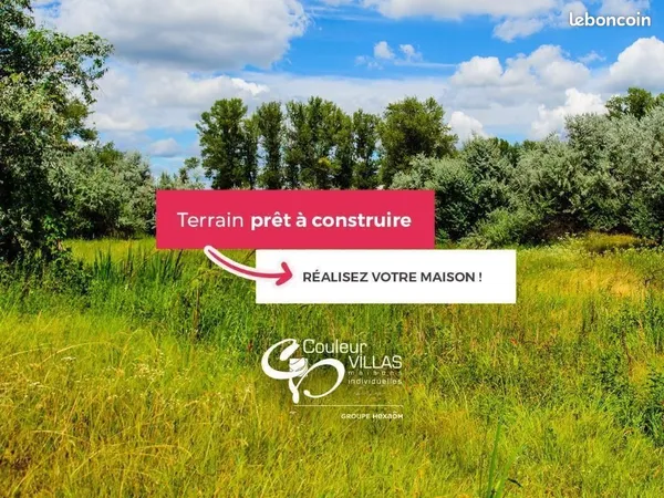 Terrain 350 m² Pessac