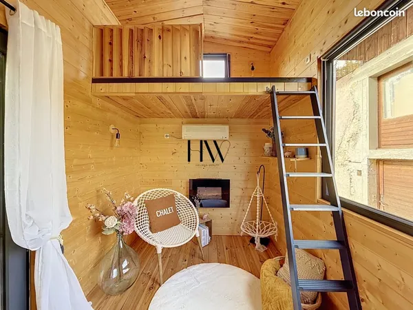 Tiny house 1 pièce 15 m²