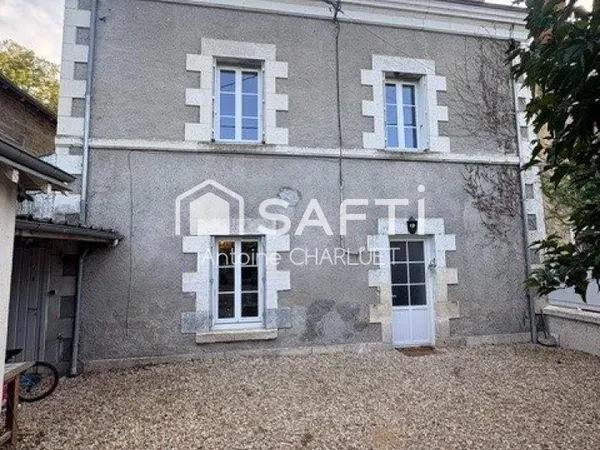 Maison de 130m² - 4 chambres - courette de 154m²