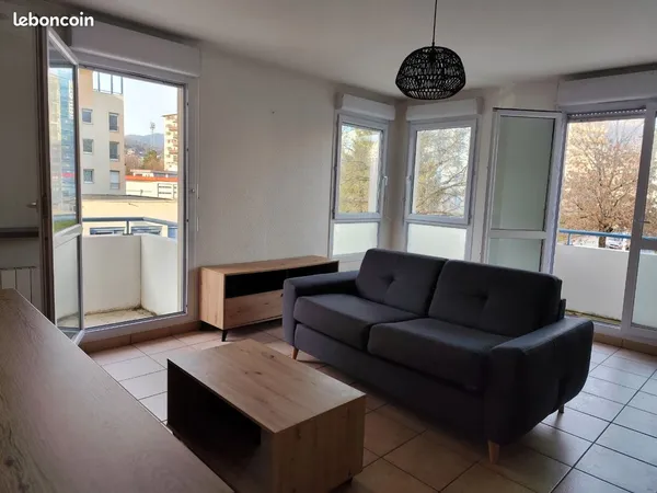 T2 meublé spécial étudiant-e avec balcon Chambéry