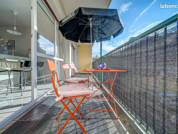 Quartier Muse, 1 min à pied de la gare , appartement vendu meublé et équipé A voir