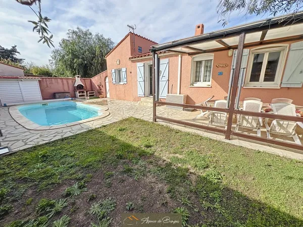 VILLA 3 FACES DE PLAIN PIED TYPE 4 -PISCINE -