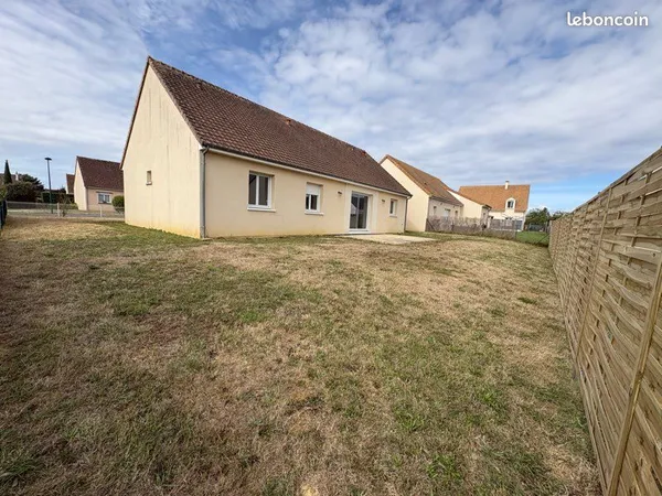 Plain pied 3CH jardin garage
