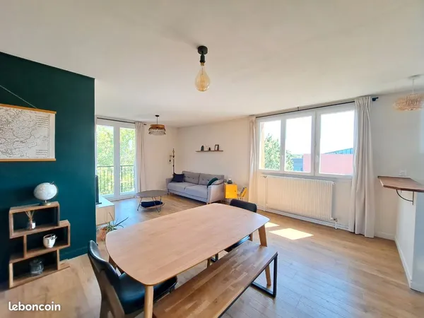 Appartement T3 69m² meublé