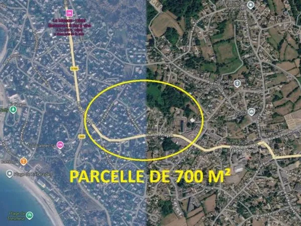 Terrain 700 m²