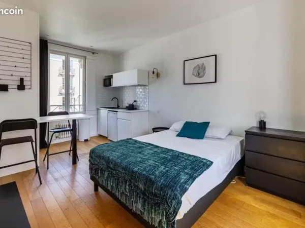 Studio 1 pièce 21 m²