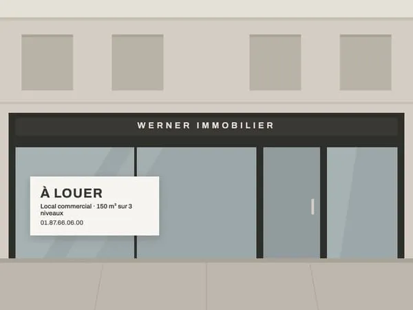 Boutique 150 m²