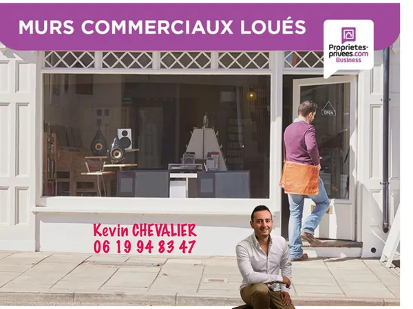 MALLEMORT - Murs commerciaux loués, Centre ville