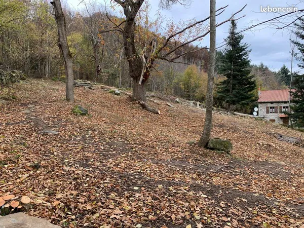 Terrain constructible 872 m2 Chanou Retournac