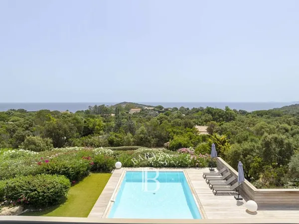 Cappiciola, Villa vue mer panoramique, 5 chambres, piscine chauffée, proche plage