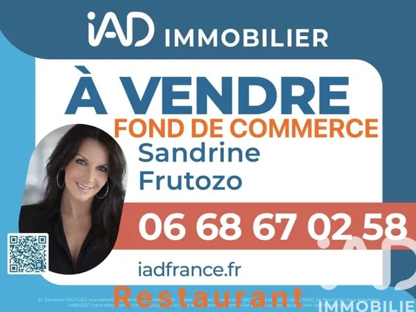 Fonds de commerce 40 m²