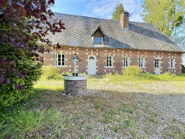 Longère en briques - Limésy - Cadre calme, 6 ha de terrain