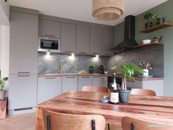 Location au mois, 65 m2 haut de gamme