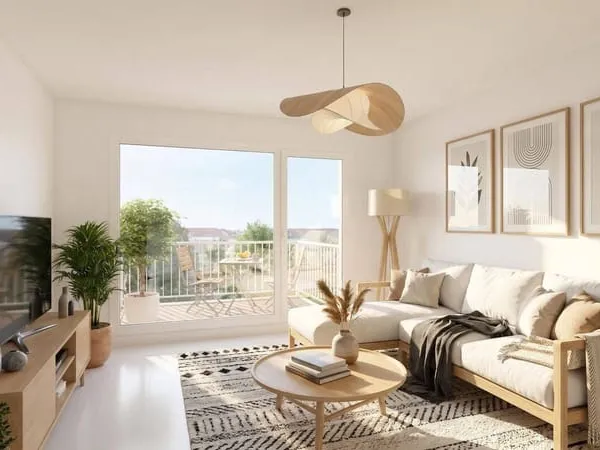 Appartement 2 pièces 45 m²