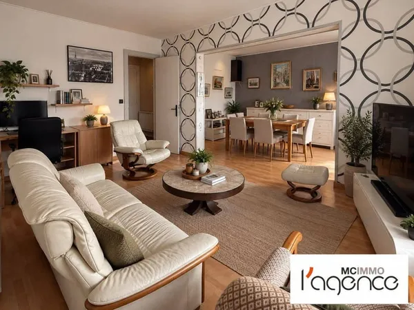 Appartement 3 pièces 74 m²