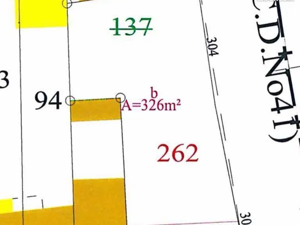 Vente terrain 326m2 constructibles Montreuil Ernest Renan