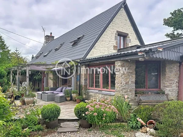 BELLE MAISON PIERRE 152 M2 SUR BEAU TERRAIN BUCCOLIQUE ENVIR