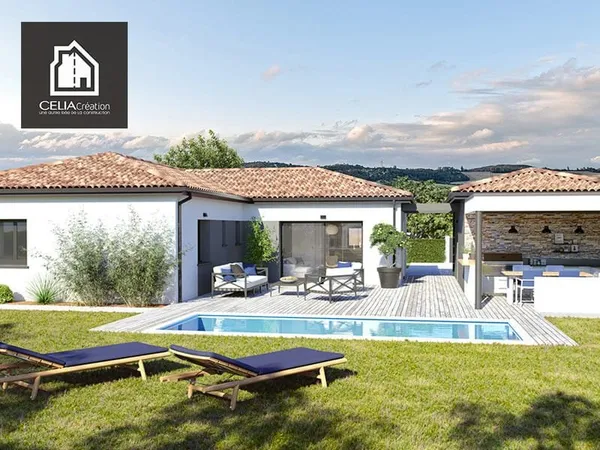 Projet de construction - Maison de 85 m² - Villeneuve-lès-Bouloc (31620)