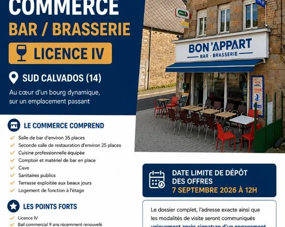 Fonds de commerce NOUES DE SIENNE