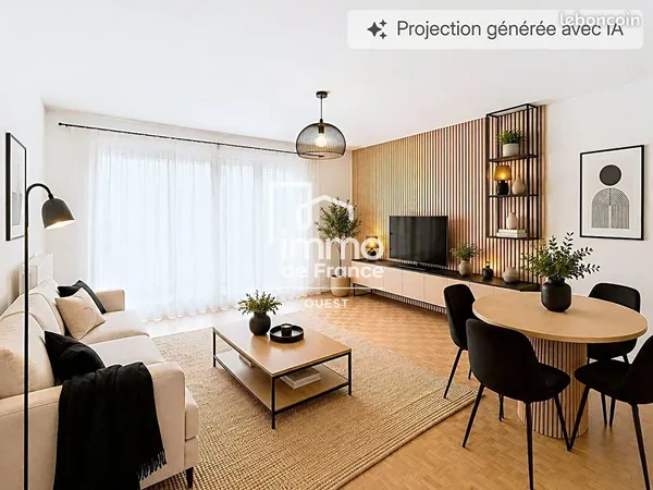 Appartement 3 pièces 66 m²