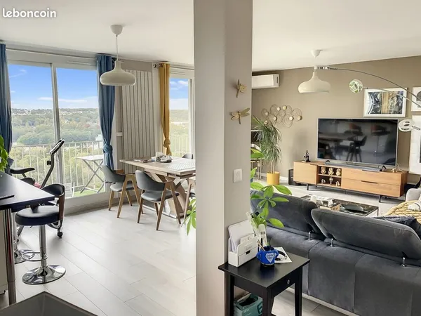 Appartement 4 pièces 73 m² Tours
