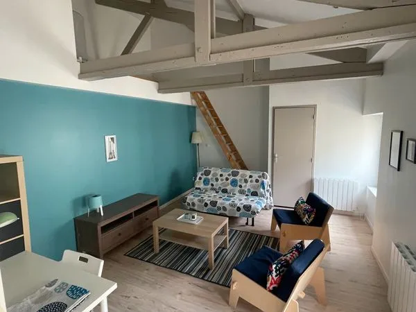 Appartement meublé 45 m² avec mezzanines - place jean jaurès