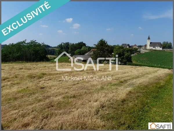 Terrain constructible 2917m2 à proximité de Navarrenx