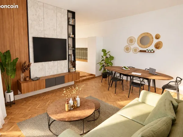 BIARRITZ - T3 de 55 m² vendu rénové clé en main - Côte des Basques à pied