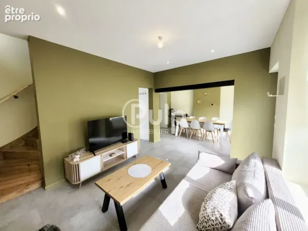 NOUVEAUTÉ À MAZINGARBE : Belle maison de ville - 3 ch - terrasse + jardin - Sans travaux !! COUP DE 