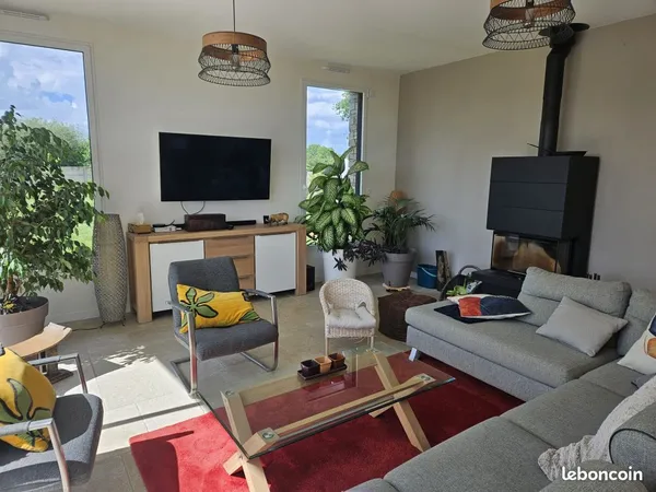 Maison d'architecte 190m² - 4 chambres - terrain 1000m²