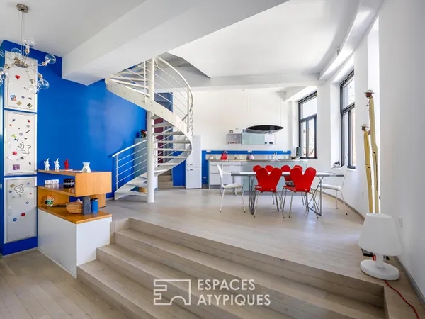 Loft spectaculaire en triplex en hyper centre