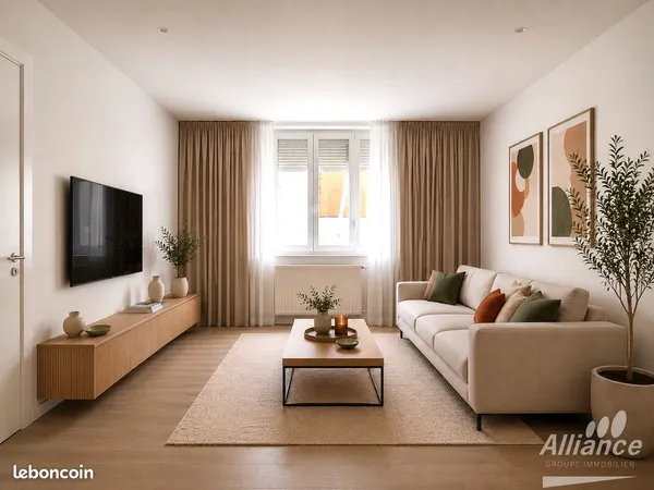 Appartement 2 pièces 52 m²