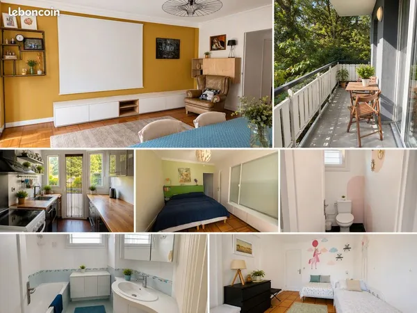 Appartement 3 pièces avec jardin privatif sans vis-à-vis - Bourg-la-Reine