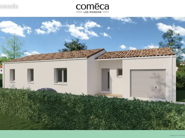 Projet de construction d'une maison 85 m² avec terrain à TALMONT-SAINT-HILAIRE (85)