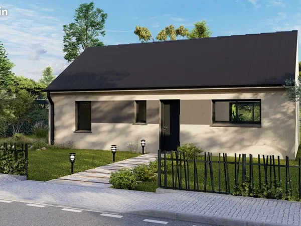 Projet de construction d'une maison 69.36 m² avec terrain à METTRAY (37)