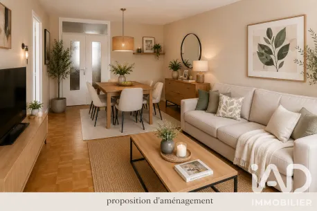 Appartement 2 pièces 53 m²