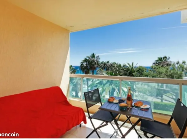 Appartement meublé avec vue mer panoramique