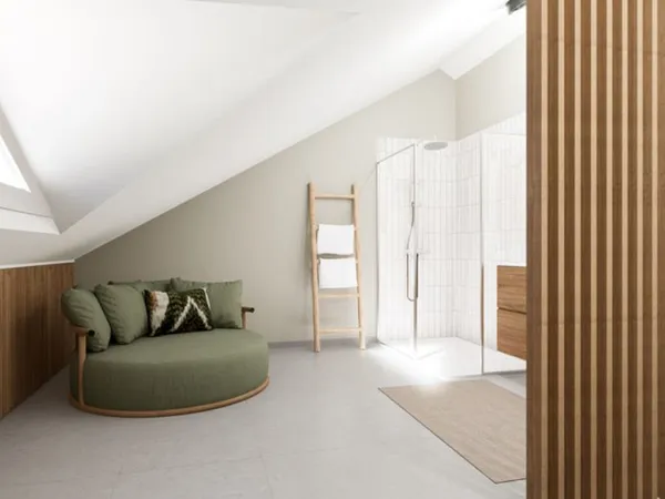 À vendre : Appartement T2 duplex en R+1 à Sainte Anne - RESIDENCE AVEC VUE MER