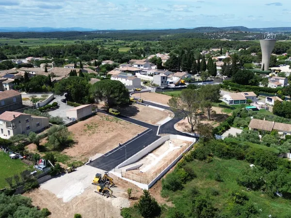 Terrain en lotissement 378 m²