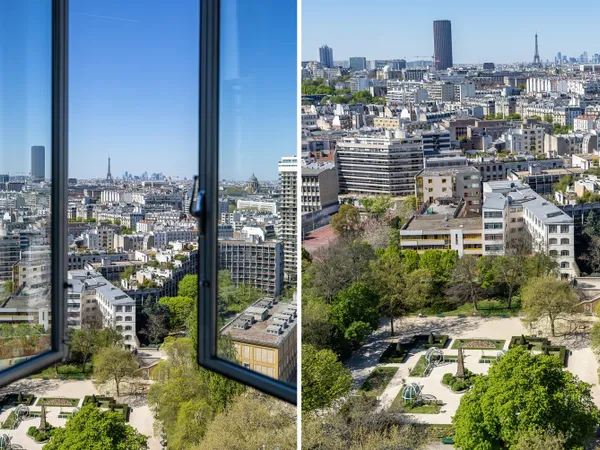 Un appartement panoramique dans la "Tour Albert" avec vue Tour