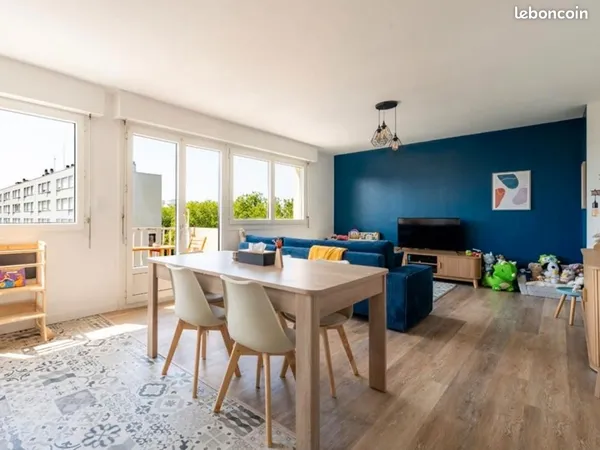 Appartement lumineux et rénové