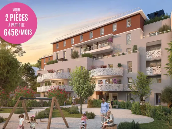 Appartement 2 pièces 43 m²