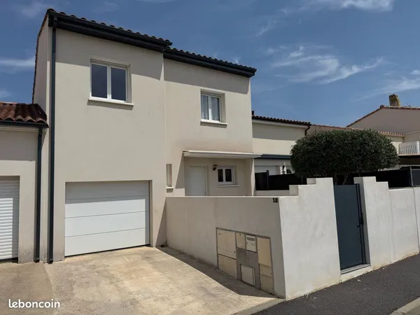Villa 93m² 2018 - 3 ch - Terrasse 32m² - Garage - St Thibéry