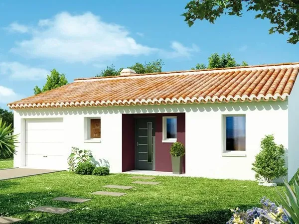 Terrain + maison 80 m²