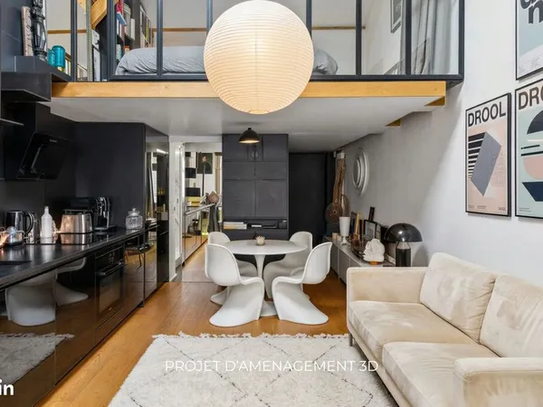 Appartement 2 pièces 40 m²